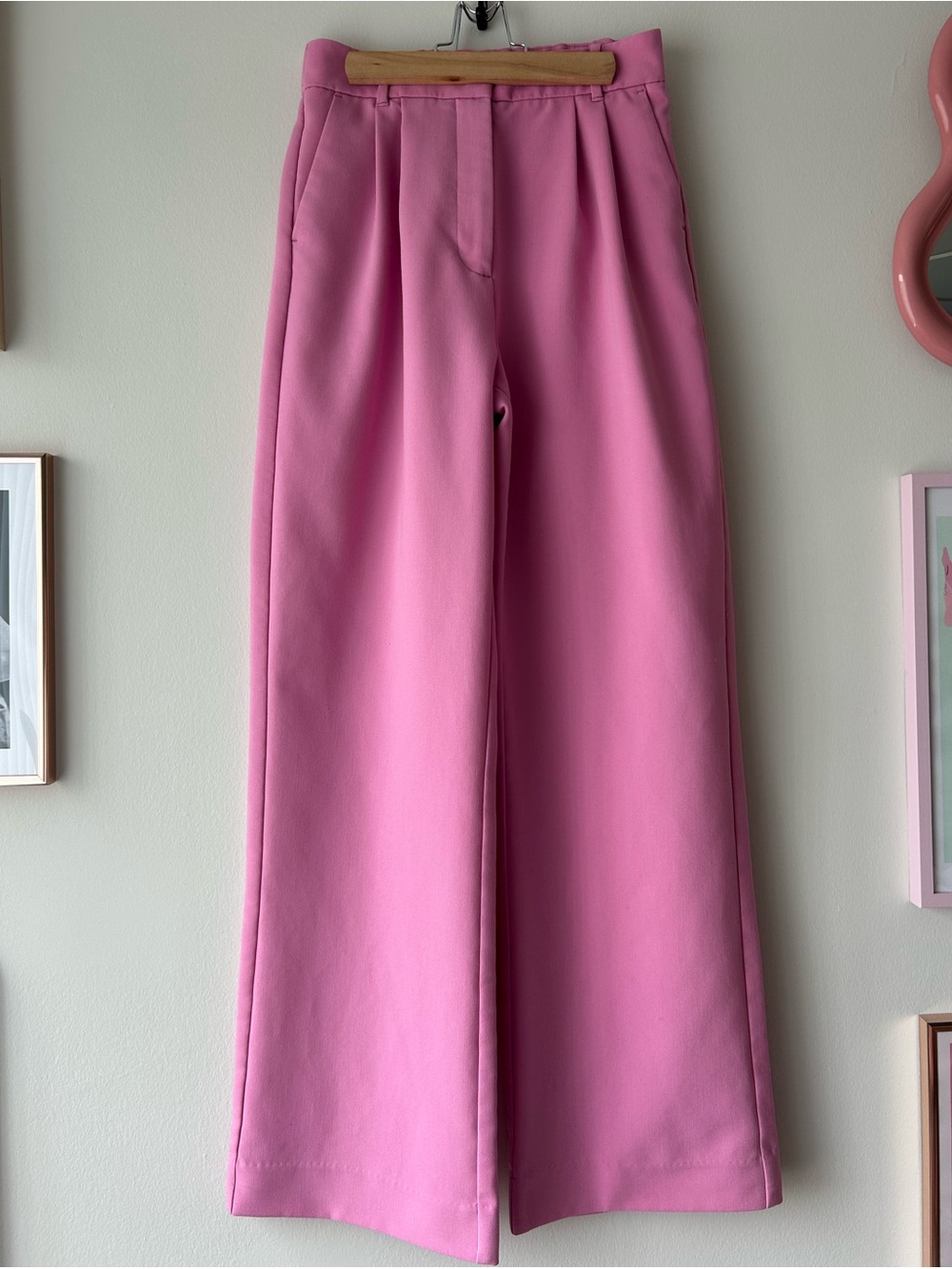 Abercrombie Sloane Tailored Wide Leg Pant